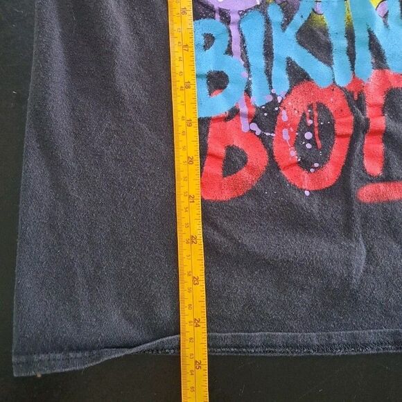 SpongeBob SquarePants Youth Large Black Graphic T-Shirt Welcome to Bikini Bottom - Picture 4 of 7